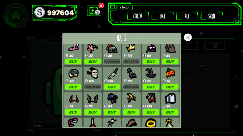 我们之间皮肤模拟器手机版截图1