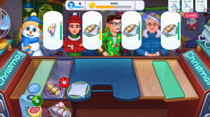 圣诞餐厅烹饪游戏截图4