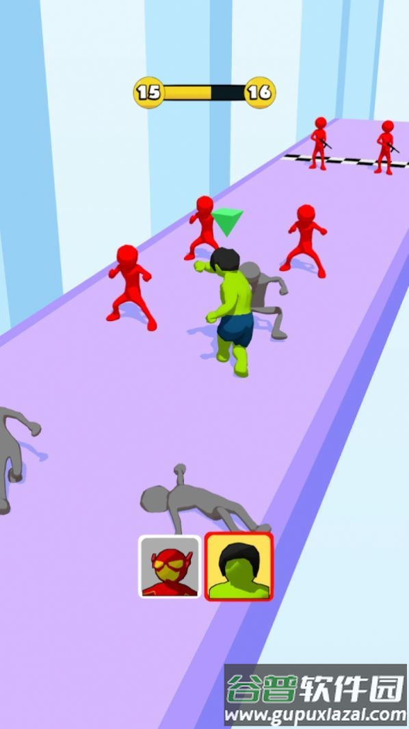 超级英雄冲冲冲游戏下载安装截图1