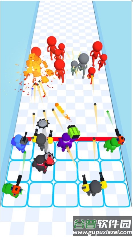 合并人类防御游戏截图1