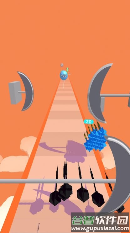 飞镖跑酷游戏(DartsRun)截图2
