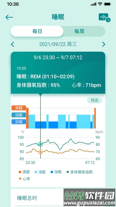 华硕健康穿戴app截图5