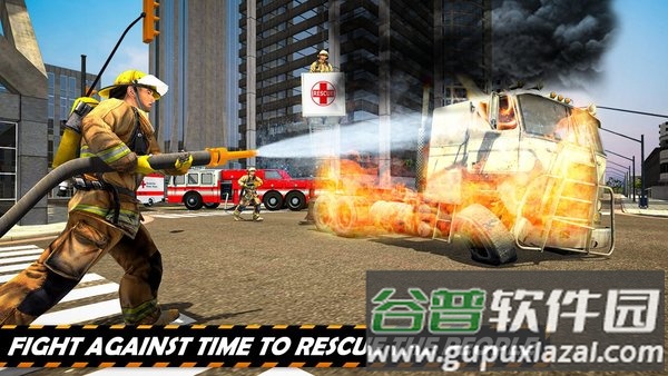 消防员紧急救援模拟器911截图2