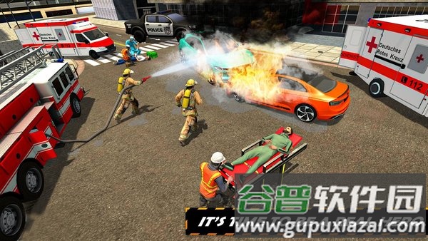 消防员紧急救援模拟器911截图4