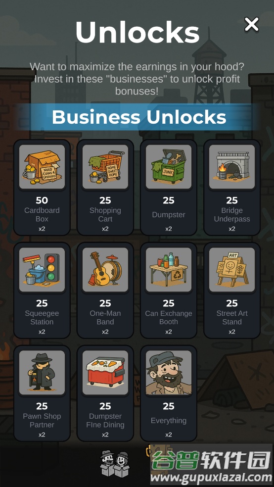 废品巨头游戏(Trash Tycoon: Idle Trampire)截图3