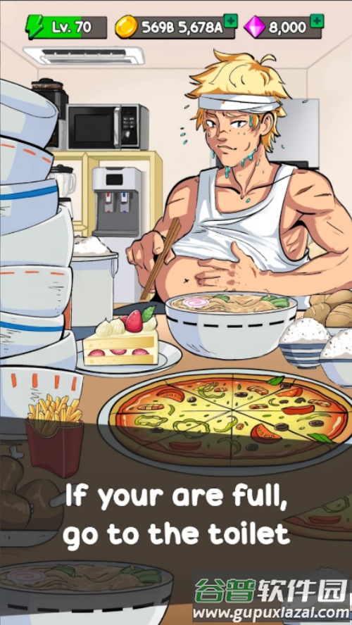 吃播培养游戏(Food Fighter Clicker - Mukbang)截图3