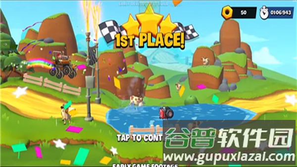 登山赛车3游戏下载(Hill Climb Flying Car3)截图3