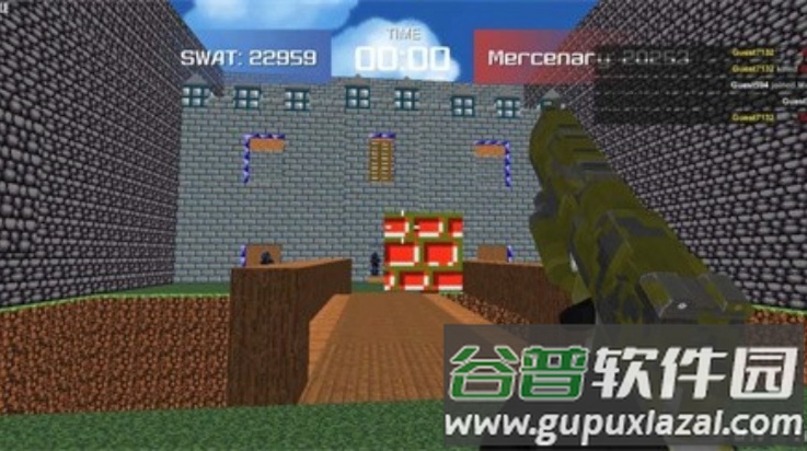 我的世界csgo整合包下载(Advanced blocky combat swat v1)截图3