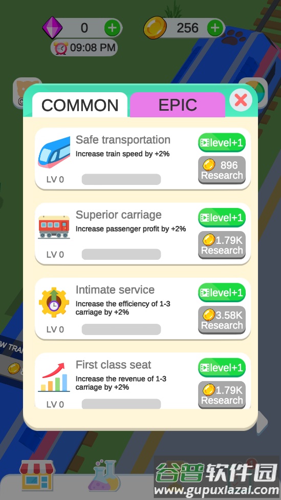 猫咪火车大亨游戏(Cat Train Tycoon)截图4