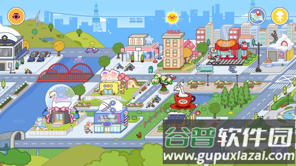 米加小镇世界双层柠檬自建房下载截图4