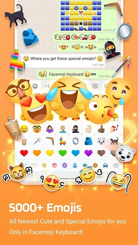 Facemoji Keyboard2025最新版截图1