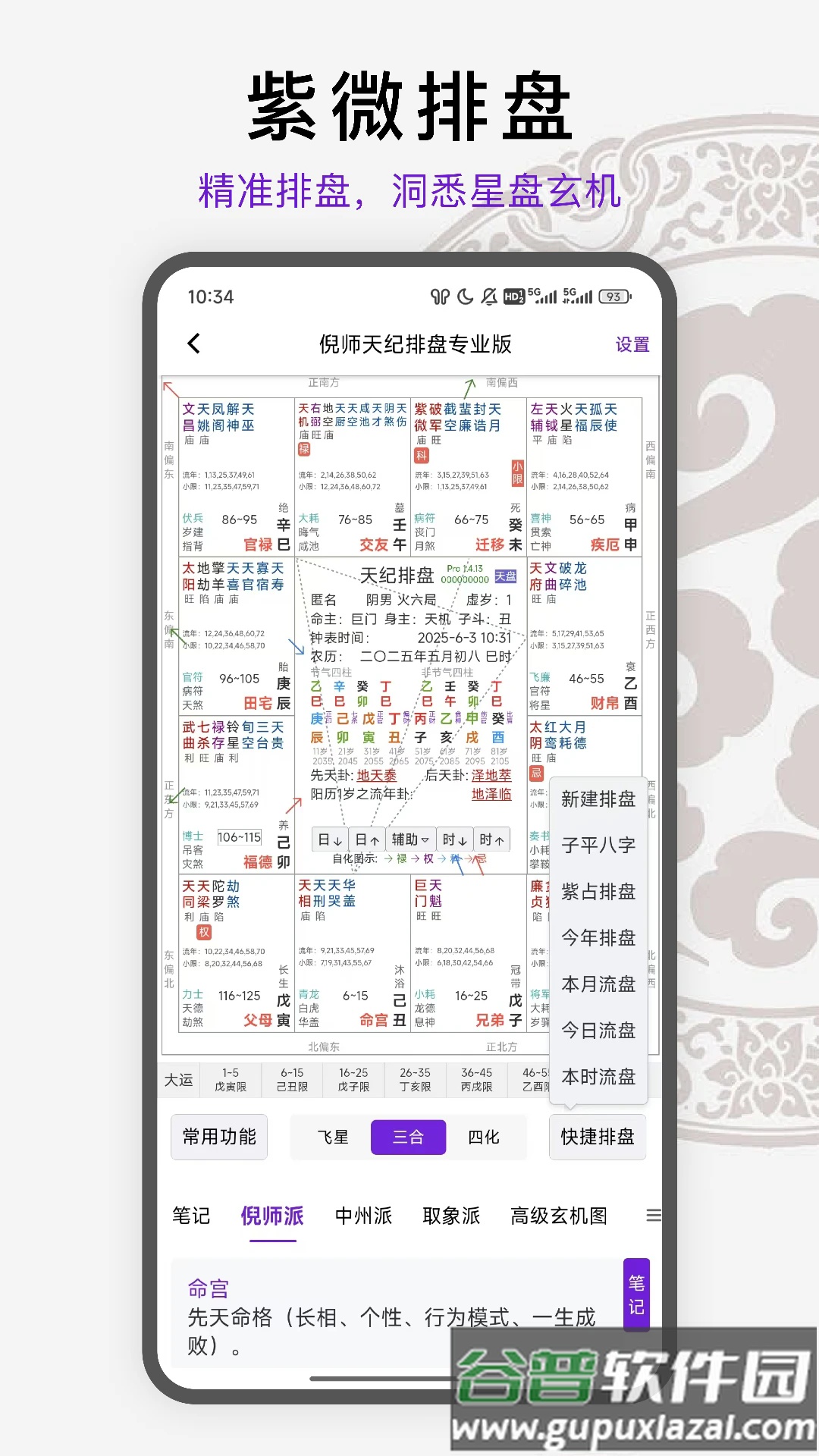 天纪排盘Pro官方版截图2