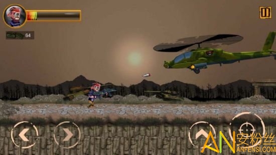 金属打击射击士兵汉化版截图1