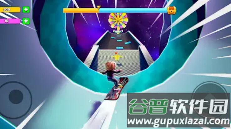 欧比单板滑雪游戏截图4