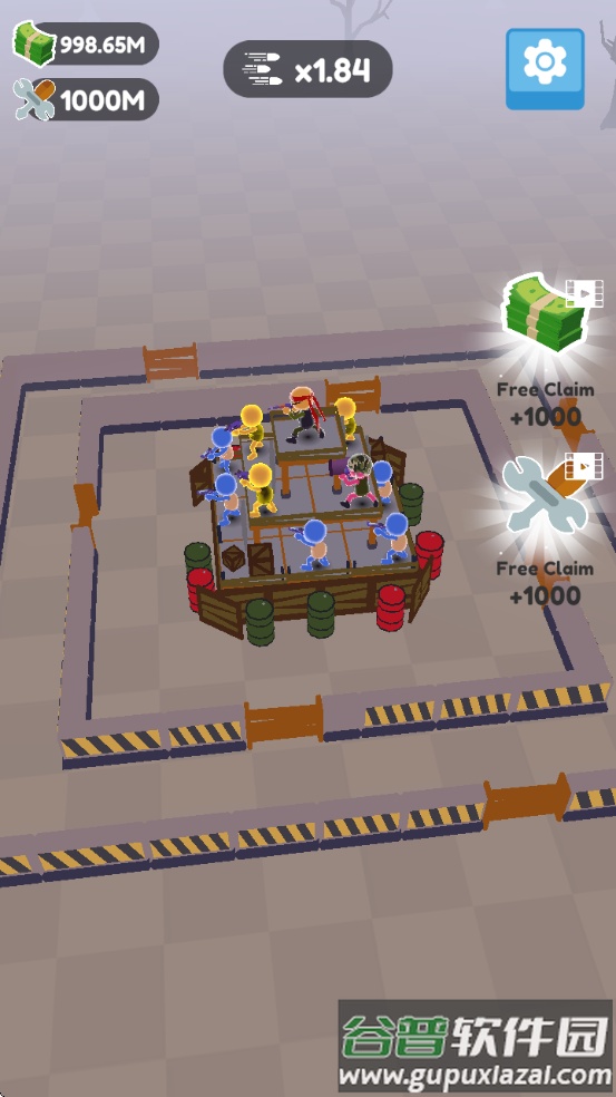 堡垒卫士游戏无限金币版(Defend City Merge Shoot Idle)截图5