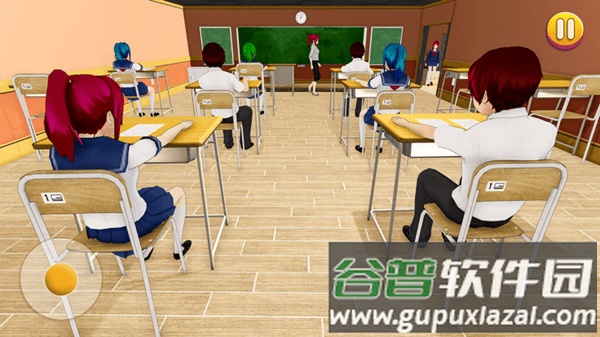 YUMI高中模拟器中文版下载(动漫模拟器：高中女生Yandere辛)截图2