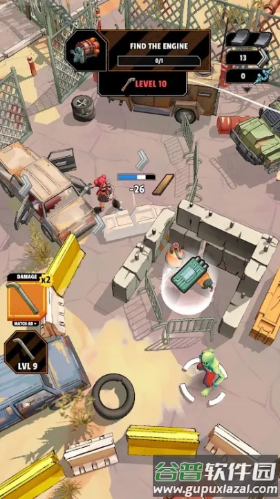 僵尸朋克战斗与生存手机版截图1