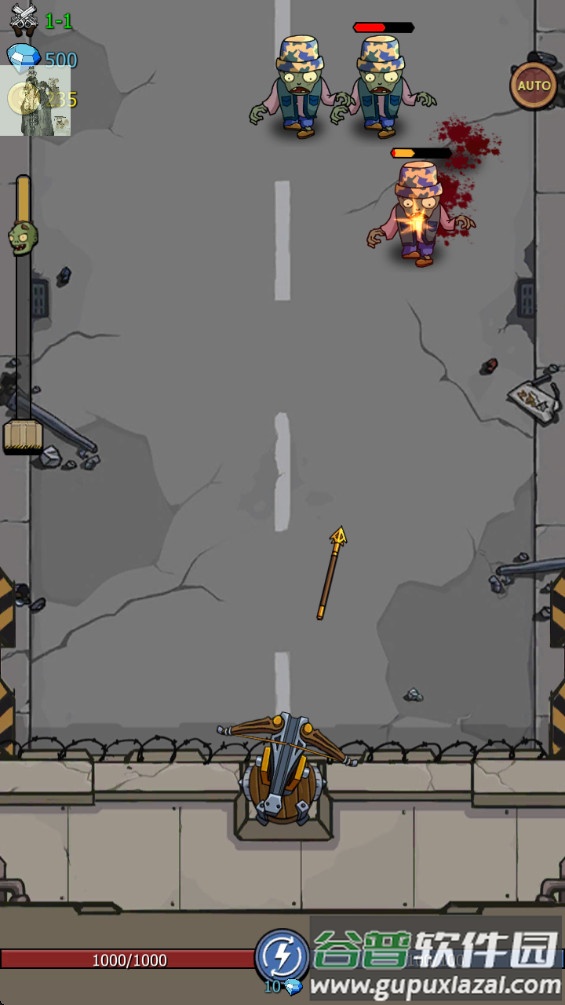 僵尸战争空闲防御免内购(Zombie War)截图3