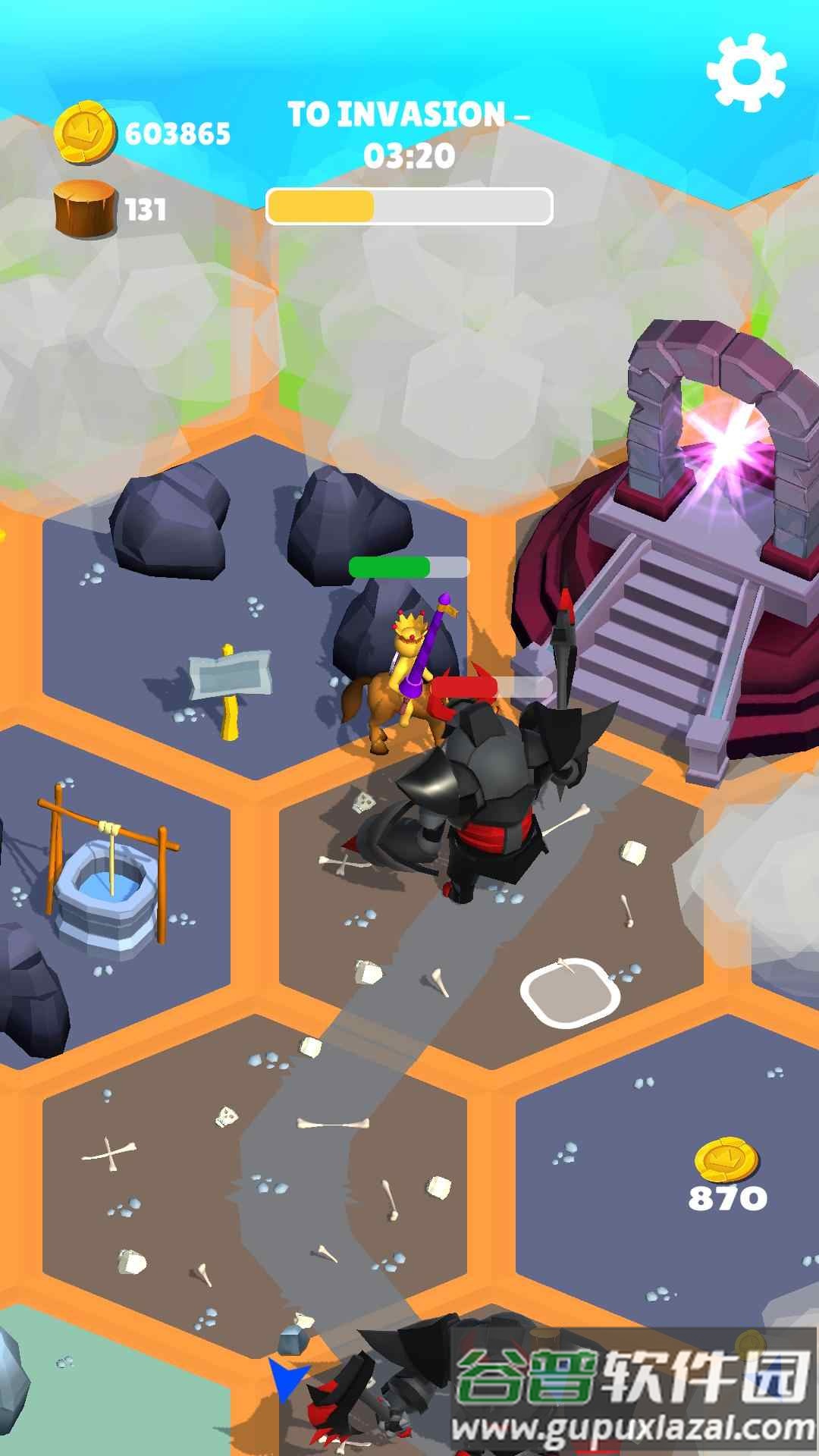 我的土地国王后卫游戏截图4