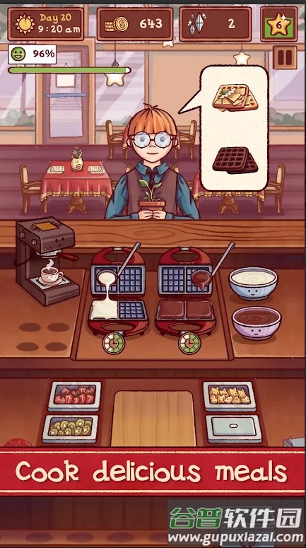 华夫饼店游戏截图2