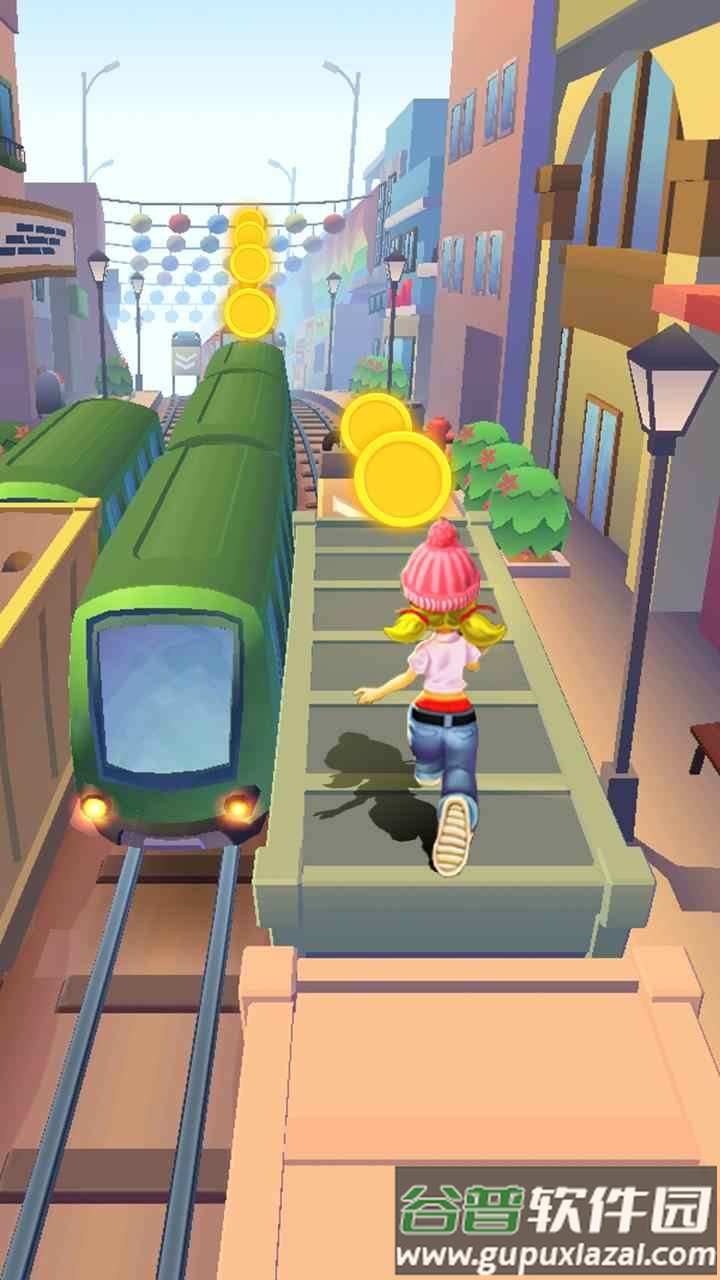 地铁3D冲刺游戏截图3