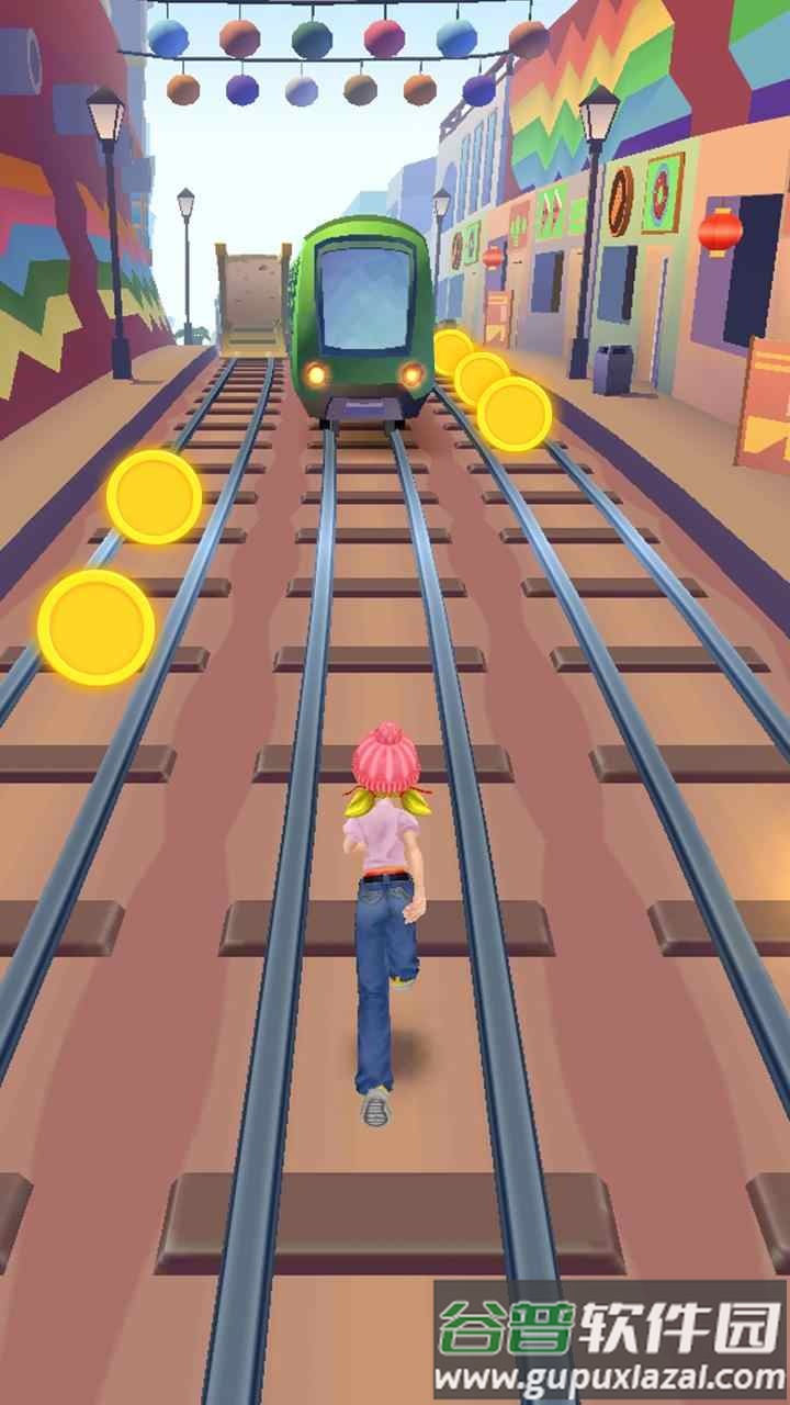 地铁3D冲刺游戏截图4