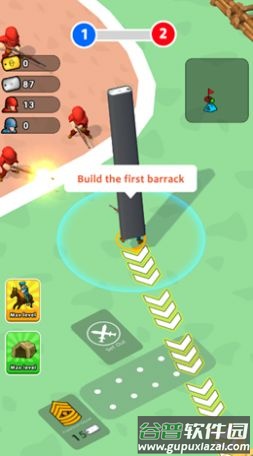 小型炮兵游戏下载安装(Tiny Artillery)截图3