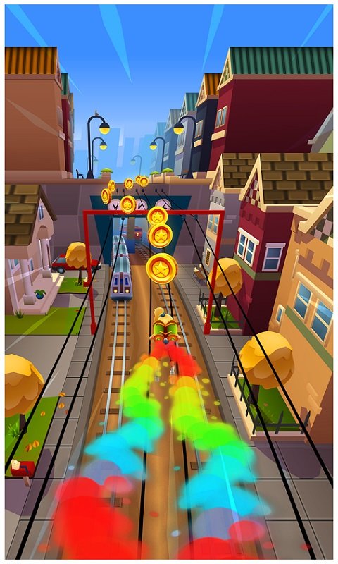 地铁跑酷国际版冰雪节地图版本截图3