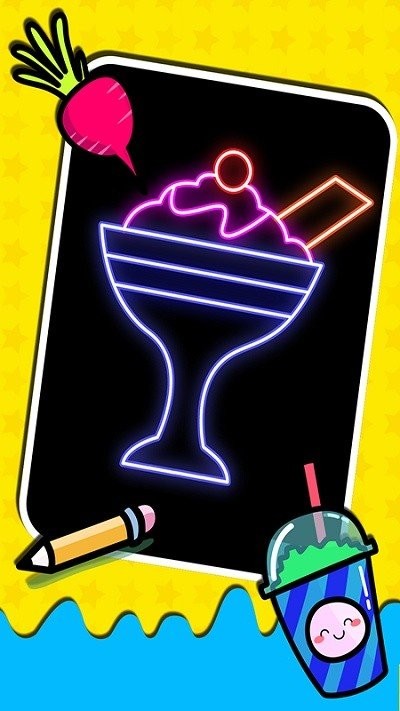 儿童画画水果涂色最新版截图2