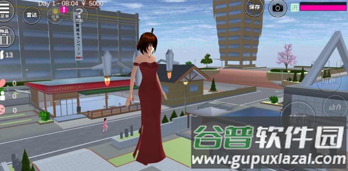 樱花校园模拟器旗袍版(SAKURA SchoolSimulator)截图4