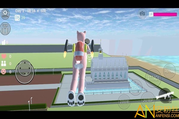 樱花校园模拟器英文版正版无广告(SAKURA SchoolSimulator)截图1