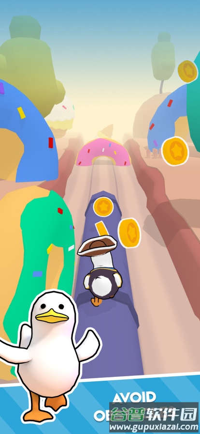 鸭子跑酷游戏(Duck on the Run)截图2