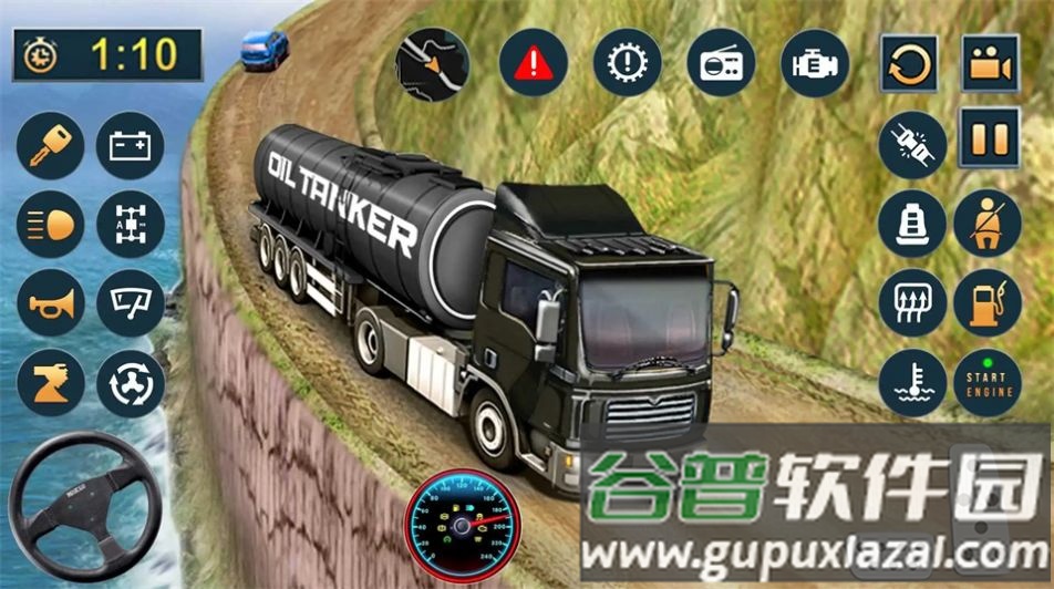越野卡车模拟器3D游戏(Oil Tanker Transport)截图2