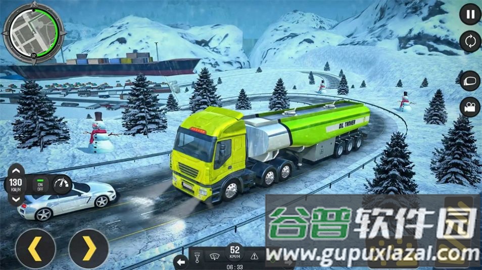 越野卡车模拟器3D游戏(Oil Tanker Transport)截图3