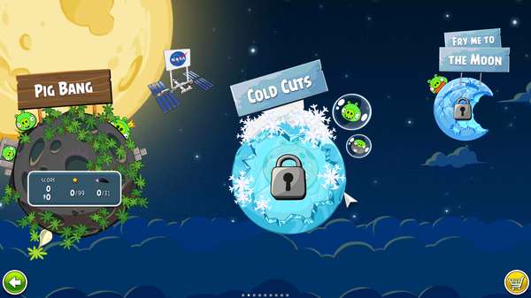 愤怒的小鸟太空版游戏(Angry Birds Space)截图1