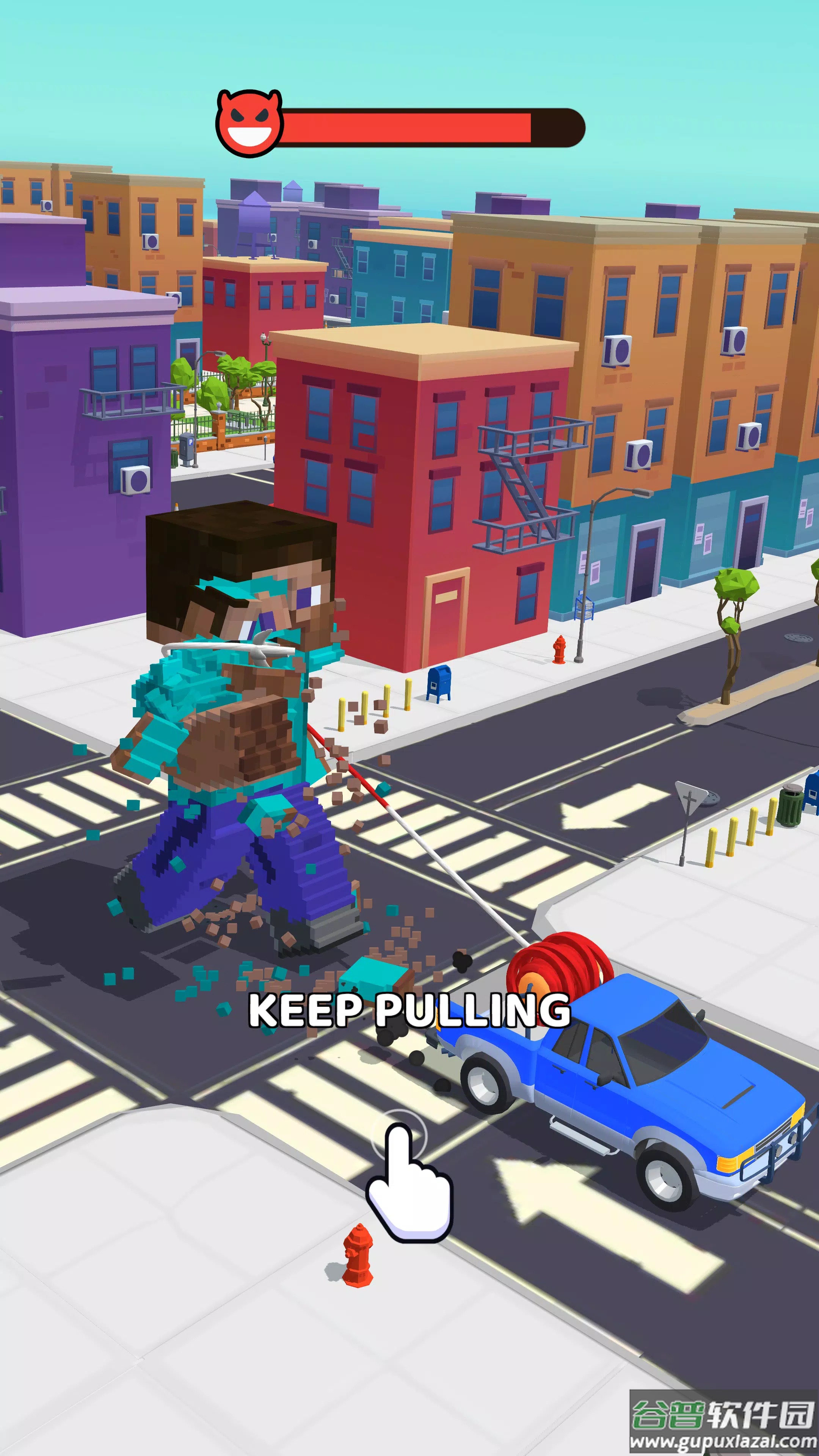 怪物绳索拆除游戏截图2