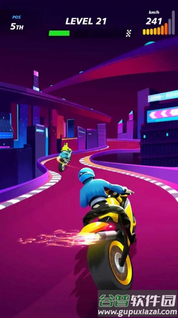 摩托比赛大师3D游戏下载安装(Moto Race Master 3D)截图1