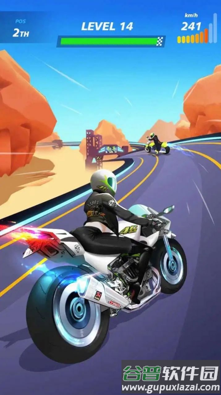 摩托比赛大师3D游戏下载安装(Moto Race Master 3D)截图3