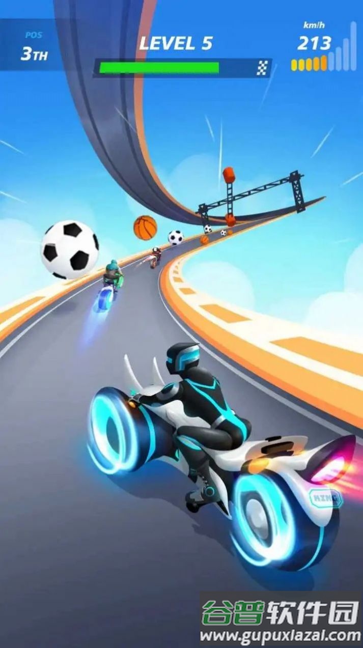 摩托比赛大师3D游戏下载安装(Moto Race Master 3D)截图4