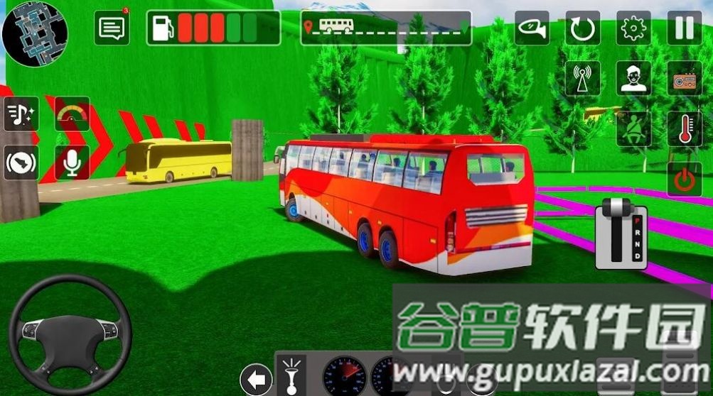 巴士模拟器危险之路游戏(Bus Simulator Dangerous Road)截图1