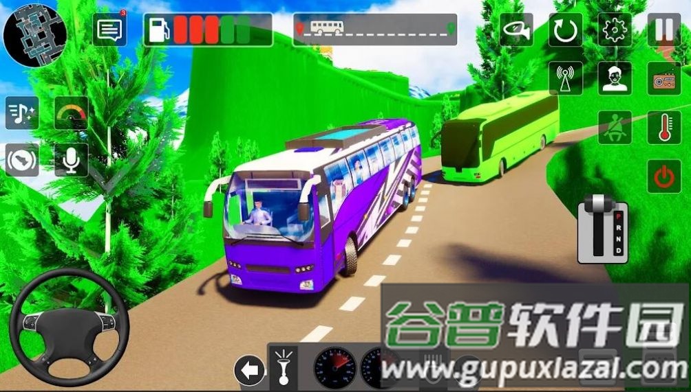 巴士模拟器危险之路游戏(Bus Simulator Dangerous Road)截图2