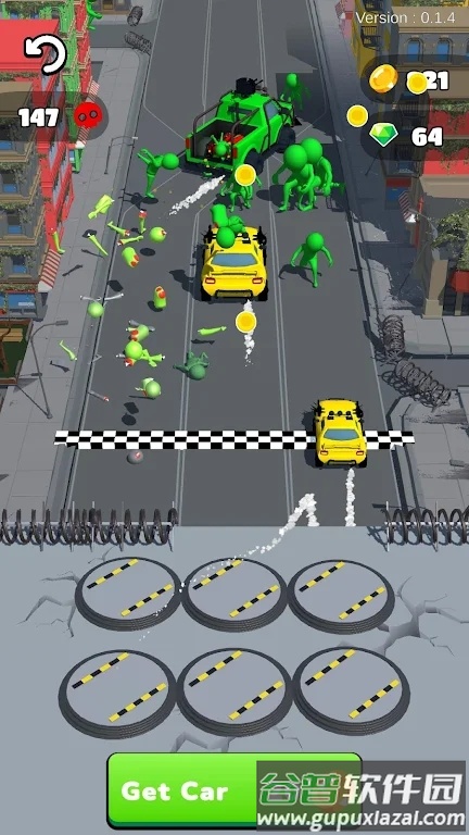 卡车vs僵尸游戏截图1