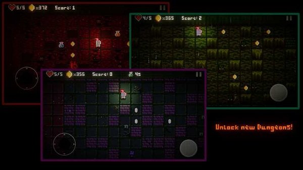 像素快跑地下城冒险手游截图1