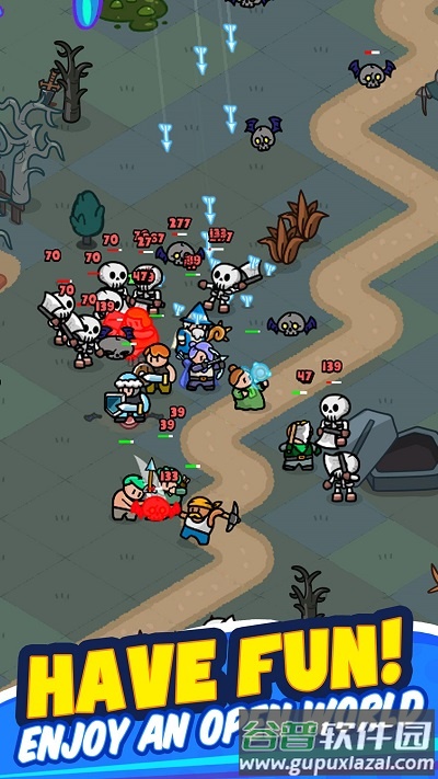 Rumble Heroes轰隆隆佣兵团下载安装截图1