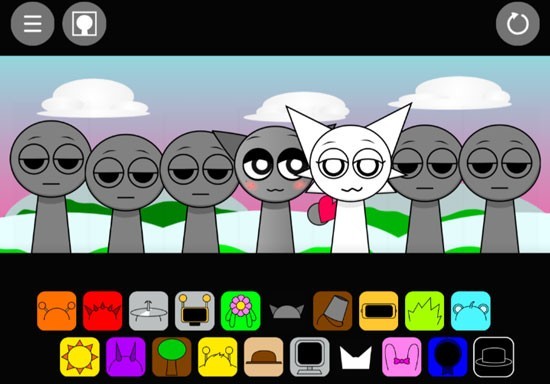 节奏盒子sprunki kiss模组截图1