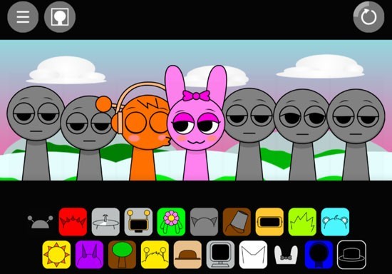 节奏盒子sprunki kiss模组截图2