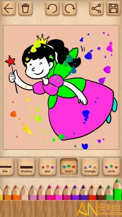 儿童画画世界游戏截图1