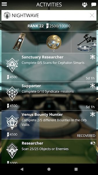 WarframeCompanion官方版截图1