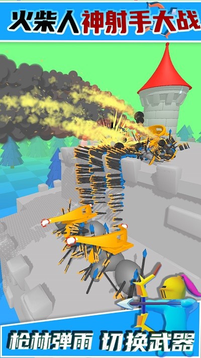 火柴人神射手大战游戏截图3