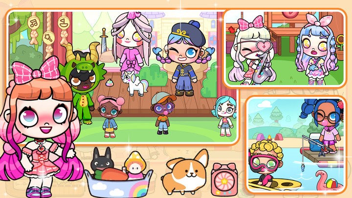 凡达小镇世界生活游戏截图1